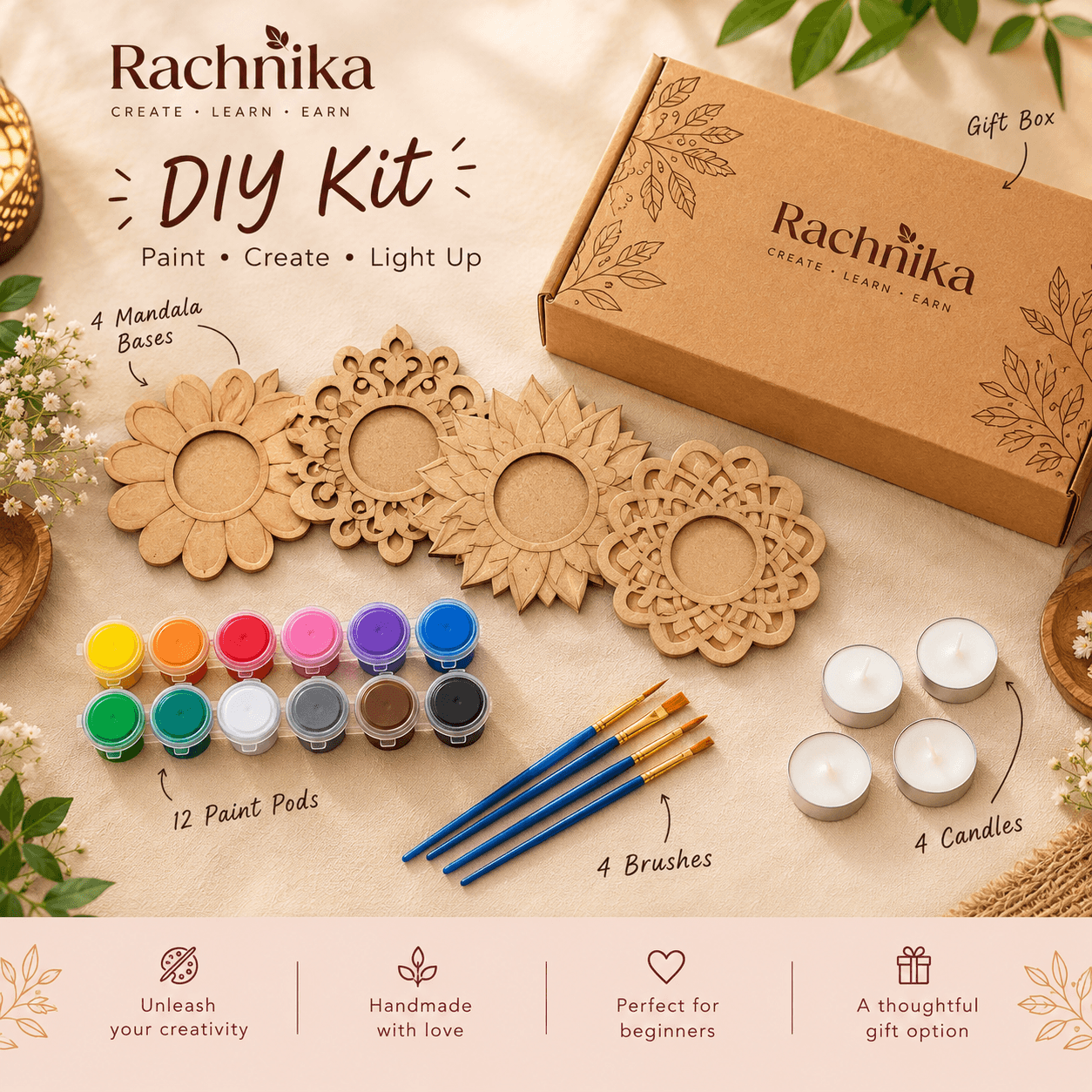 Mandala Quartet Family Pack